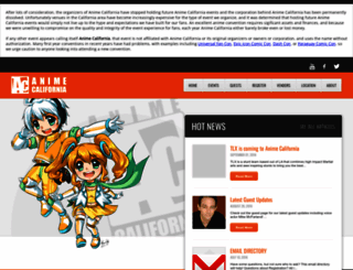 animecalifornia.com screenshot