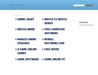 animecrazy.org screenshot