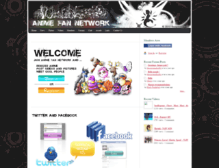 animefannetwork.com screenshot