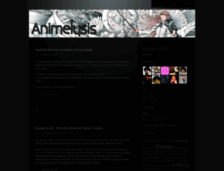 animelysis.wordpress.com screenshot