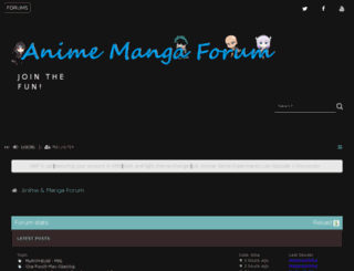 animemangaforum.com screenshot
