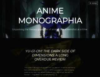 animemonographia.wordpress.com screenshot