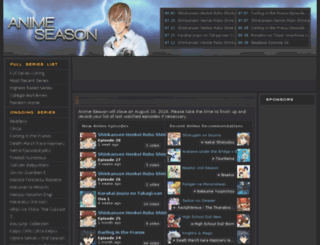 animeseason.com screenshot