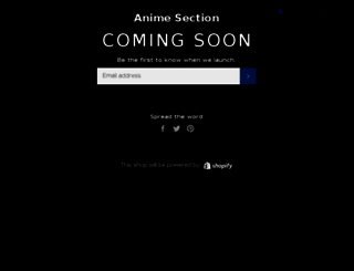 animesection.com screenshot
