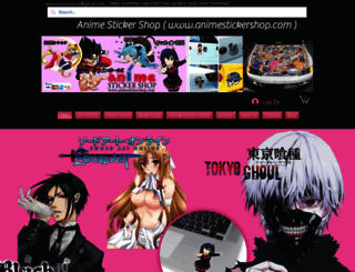 animestickershop.com screenshot
