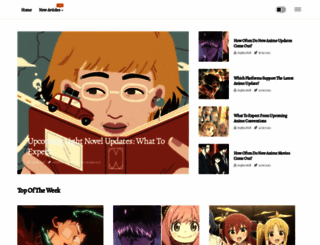 animeupdater.com screenshot