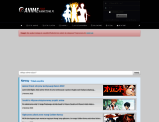 animezone.pl screenshot