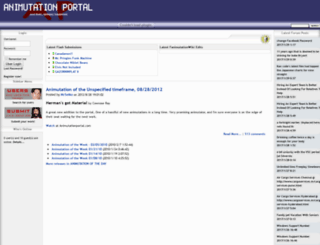 animutationportal.com screenshot