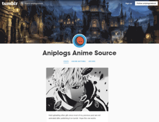 aniplogs.com screenshot