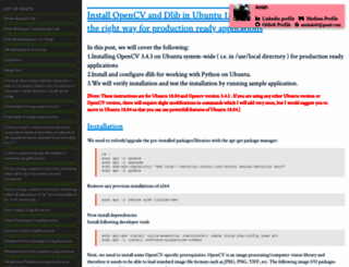 anishdubey.com screenshot