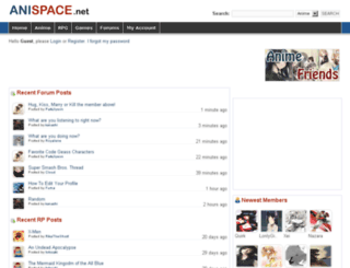 anispace.net screenshot