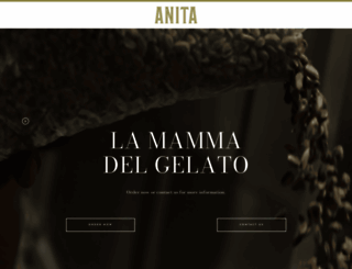 anita-gelato.com screenshot