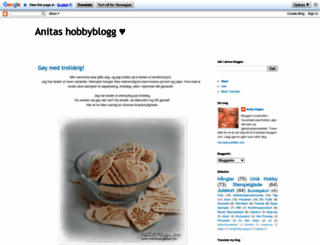 anitas-hobbyblogg.blogspot.com screenshot
