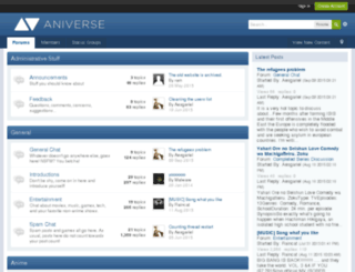 aniverse.org screenshot