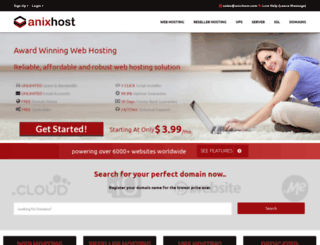 anixhost.com screenshot