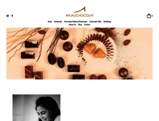 anjalichocolat.com screenshot