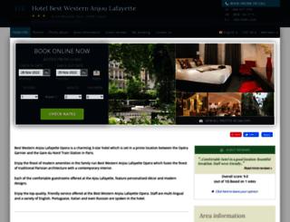 anjou-lafayette.hotel-rn.com screenshot