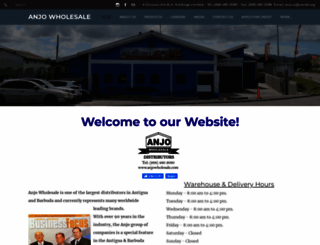 anjowholesale.com screenshot