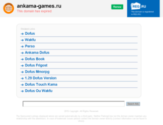 ankama-games.ru screenshot