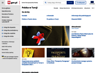 ankara.msz.gov.pl screenshot