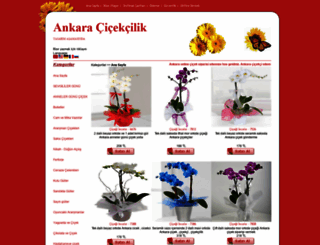 ankaracicek.com screenshot