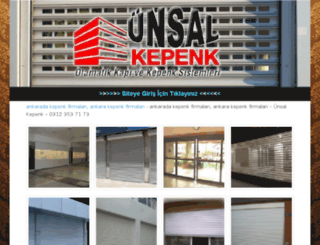 ankaradakepenkfirmalari.com screenshot