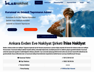 ankaraihlasnakliyat.com screenshot