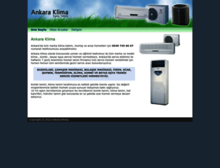 ankaraklima.com screenshot