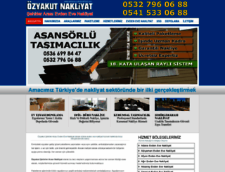 ankaraozyakutnakliyat.com screenshot