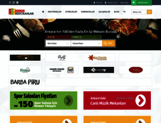 ankararestoranlari.com screenshot