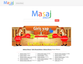 ankaraspamasaj.masajevde.com screenshot