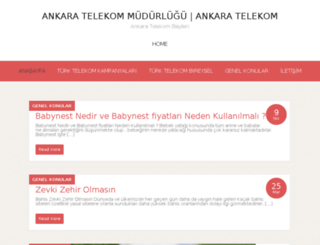ankaratelekom.com screenshot