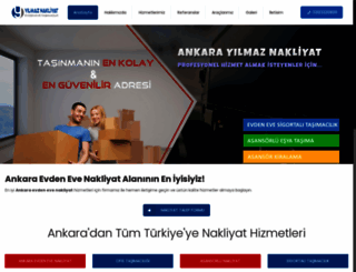 ankarayilmaznakliyat.com screenshot