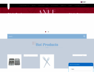 ankepacking.com screenshot