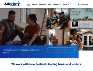 ankermortgages.co.nz screenshot