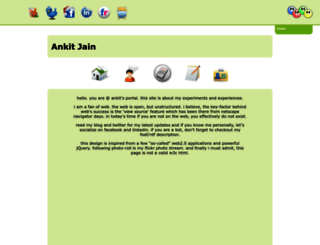 ankitjain.info screenshot