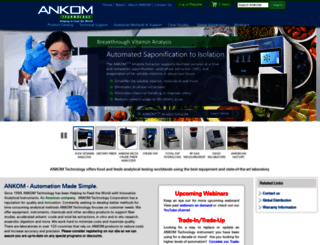 ankom.com screenshot