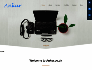 ankur.co.uk screenshot