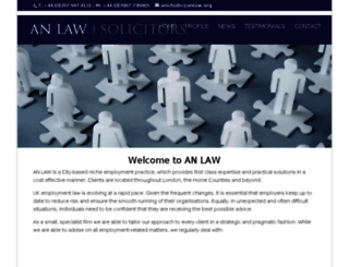 anlaw.org screenshot