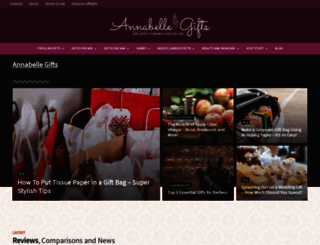 annabellegifts.com screenshot