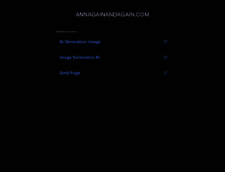 annagainandagain.com screenshot