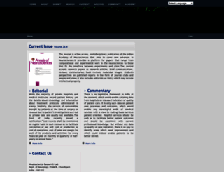 annalsofneurosciences.org screenshot
