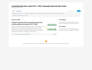 annamalai.universityresults-ac.in screenshot