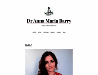 annamariabarry.com screenshot