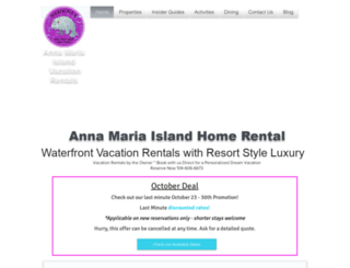 annamariaislandhomerental.com screenshot