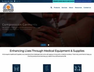 annapolishealthcare.com screenshot