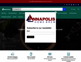 annapolishomebrew.com screenshot