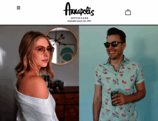 annapolisopticians.com screenshot