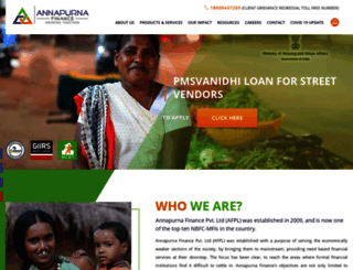 annapurnafinance.in screenshot