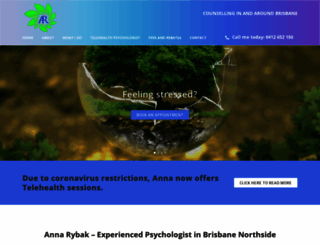 annarybakpsychologist.com.au screenshot